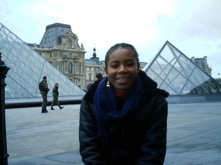 Moi au Musée de l'Ouvre
